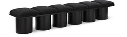 Pavilion - 6 Piece Modular Bench With Black Base - Simple Home Plus