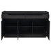 Leandro - 2-Drawer Dining Sideboard Server - Burnished Black - Simple Home Plus