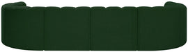 Arc - Boucle Fabric Modular Sectional - Simple Home Plus