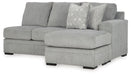 Casselbury - Raf Sofa Chaise - Cement - Simple Home Plus