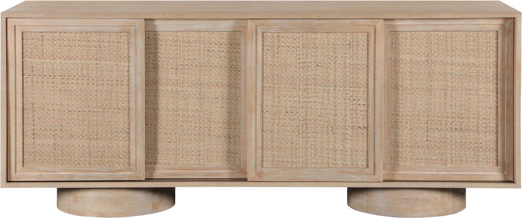 Windsor - Rubberwood Sideboard / Buffet - Natural - Simple Home Plus