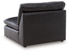 Emilia - Armless Chair - Black - Simple Home Plus