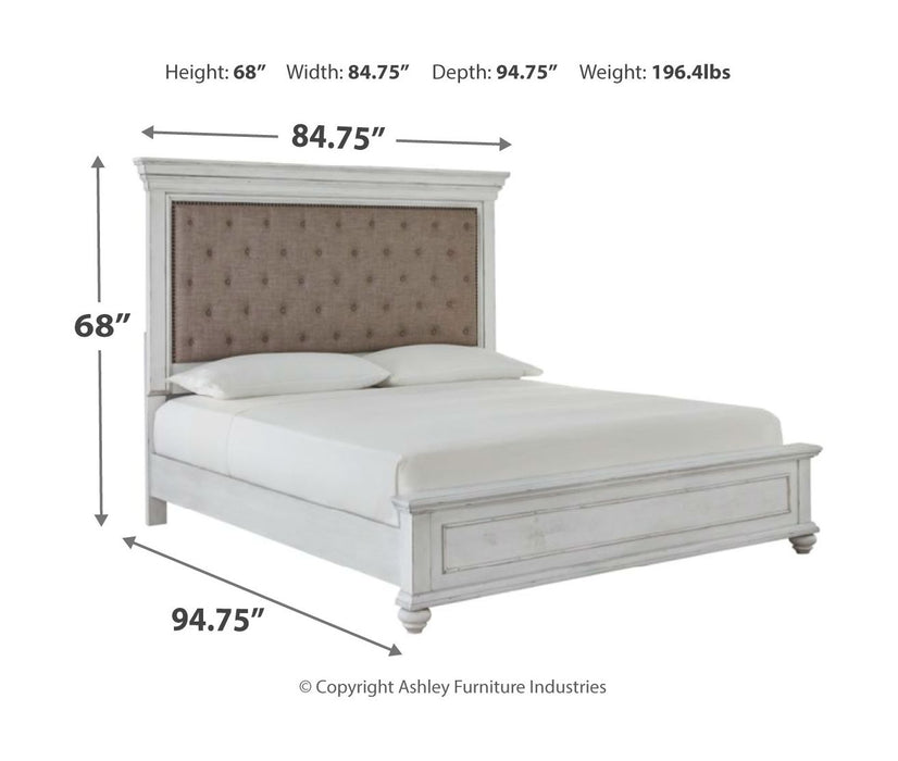 Kanwyn - Upholstered Bedroom Set - Simple Home Plus