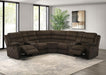 Atkinson - Upholstered Reclining Sectional Sofa - Simple Home Plus