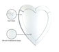 Heart - Mirror - Simple Home Plus