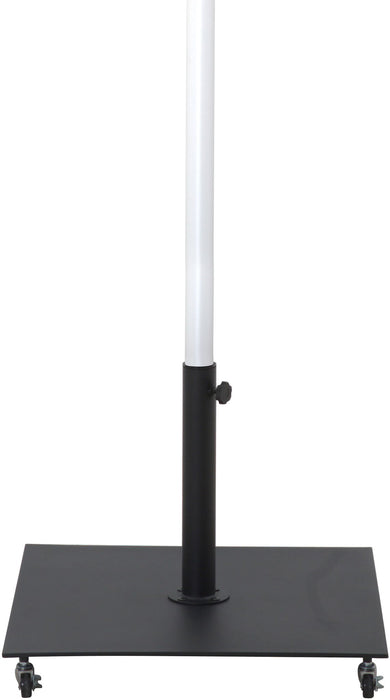 Amalfi - Aluminum Patio Umbrella - Black Base / White Pole - Simple Home Plus