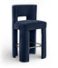 Zuno - Velvet Performance Fabric Upholstered Bar Stool (Set of 2) - Simple Home Plus