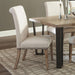Salem - Fabric Upholstered Dining Side Chair (Set of 2) - Beige - Simple Home Plus