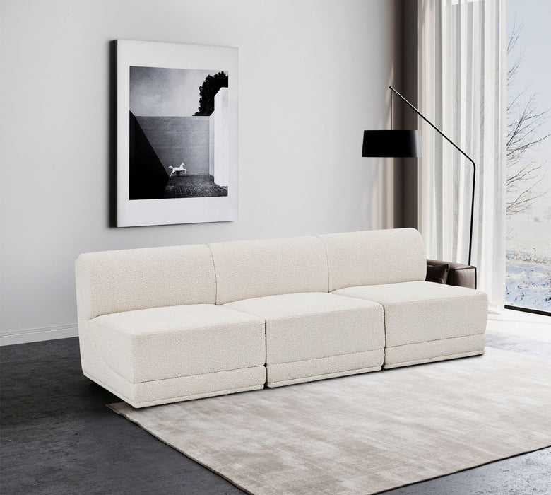 Ollie - 3 Seat Armless Modular Sofa - Simple Home Plus