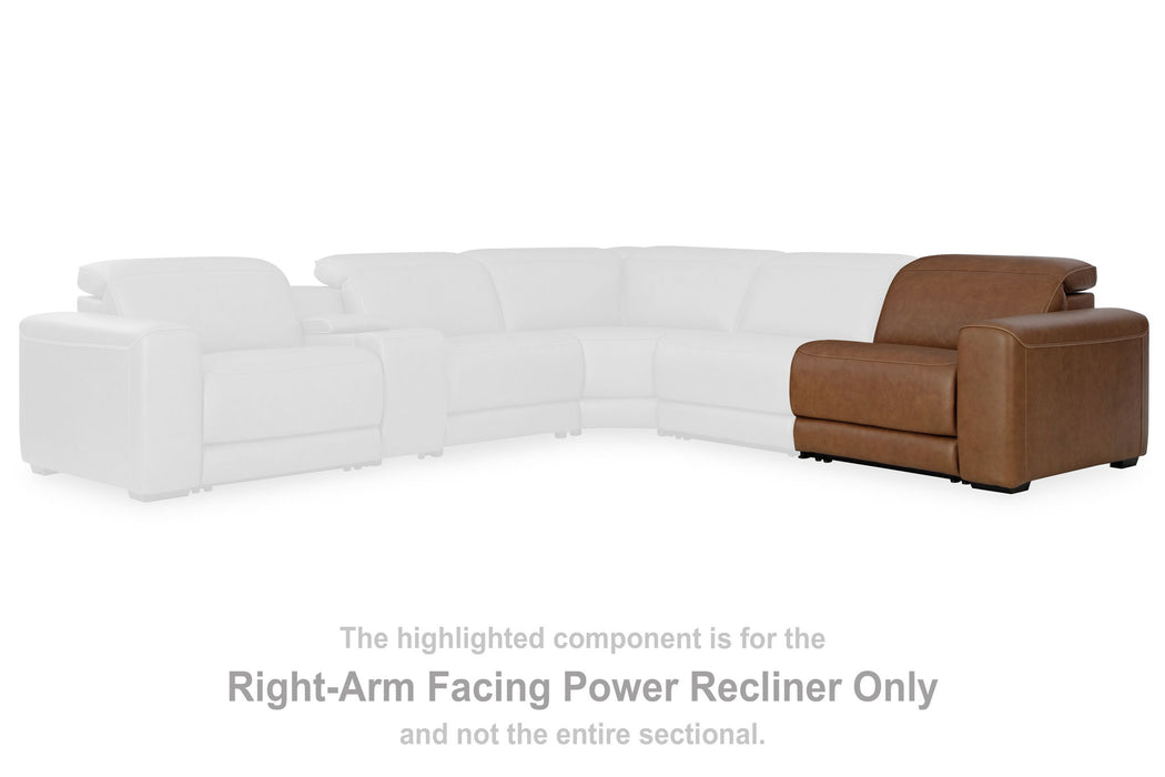 Magic Man - RAF Zero Wall Power Recliner - Caramel - Simple Home Plus
