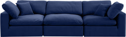 Comfy - Velvet Modular Sofa 3 Seats - Simple Home Plus