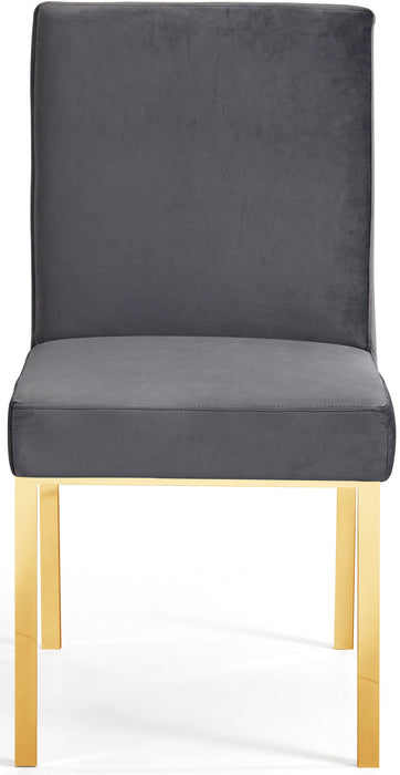 Opal - Dining Chair with Gold Legs (Set of 2) - Simple Home Plus
