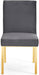 Opal - Dining Chair with Gold Legs (Set of 2) - Simple Home Plus