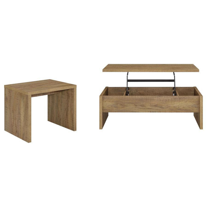 Canoga - Lift Top Cocktail Coffee Table Set - Mango - Simple Home Plus