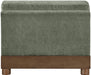 Turin - Chenille Fabric Upholstered Modular Armless Chair - Simple Home Plus