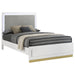 Caraway - Wood LED Panel Bed - Simple Home Plus