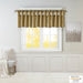 Emilia - Lightweight Valance With Beads - Bronze - Simple Home Plus