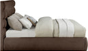 Adam - Chenille Fabric Bed With 52" Headboard - Simple Home Plus