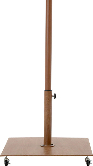 Fiji - Aluminum Patio Umbrella With Square Teak Base - Simple Home Plus