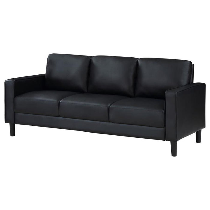 Ruth - Upholstered Track Arm Sofa - Simple Home Plus