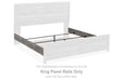 Bronyan - King Panel Rails - Dark Gray - Simple Home Plus