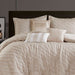 Riva - 7 Piece Queen Comforter Set - Beige - Simple Home Plus