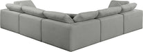 Comfy - 5 Piece Linen Modular Corner Sectional - Simple Home Plus