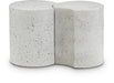 Dimple - 2 Piece Modular End Table - Terazzo Finish - Simple Home Plus