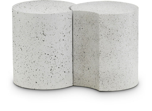 Dimple - 2 Piece Modular End Table - Terazzo Finish - Simple Home Plus