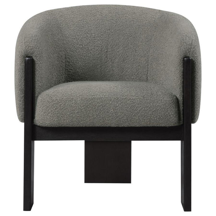 Valdez - Boucle Upholstered Barrel Back Accent Chair - Simple Home Plus