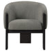 Valdez - Boucle Upholstered Barrel Back Accent Chair - Simple Home Plus