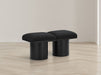 Pavilion - 2 Piece Modular Bench With Black Base - Simple Home Plus