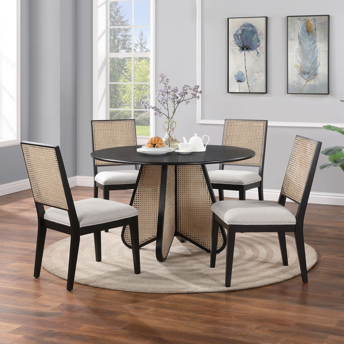 Lucid - Dining Chair (Set of 2) - Black - Simple Home Plus