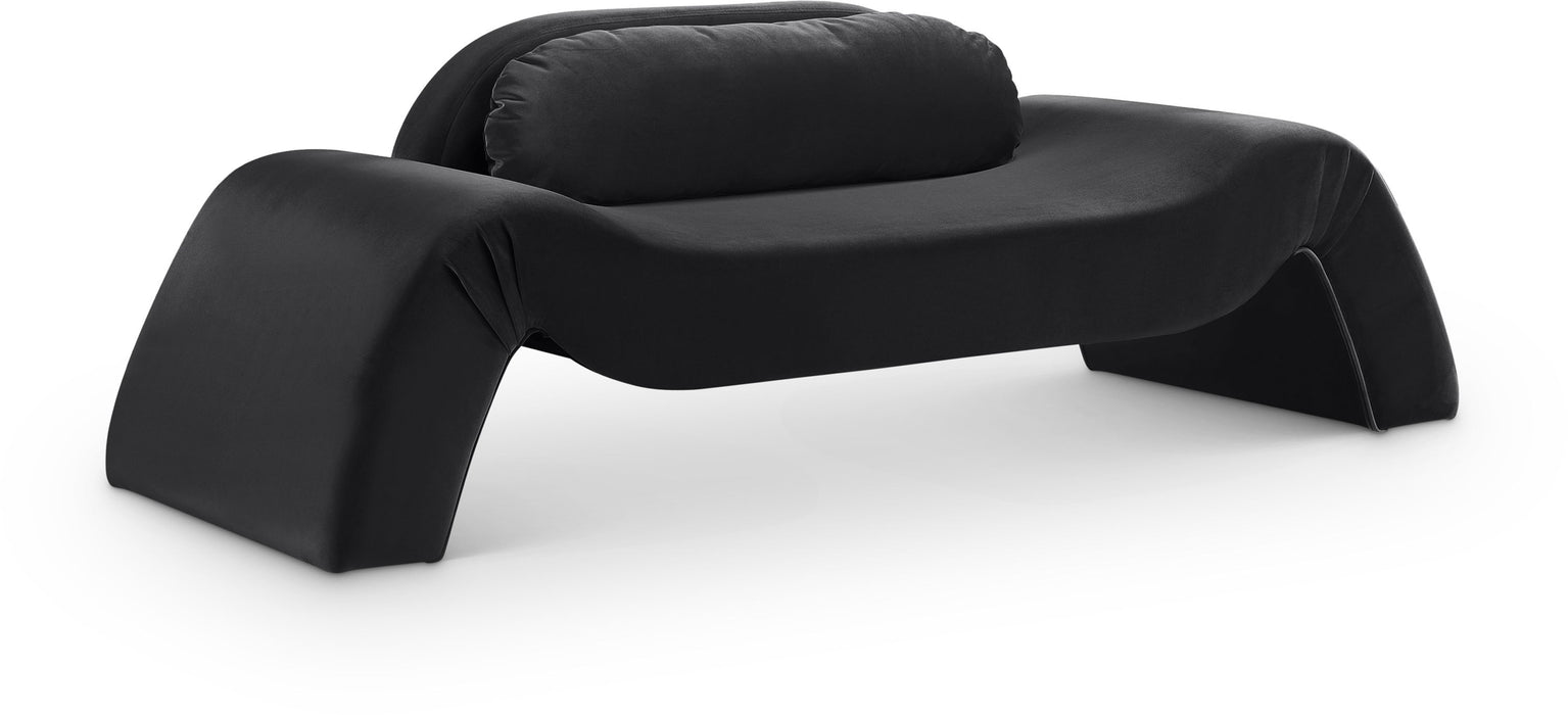 Austin - Velvet Loveseat - Simple Home Plus