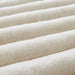Jasmine - King Ultrasoft Ribbed Comforter Set - Ivory - Simple Home Plus