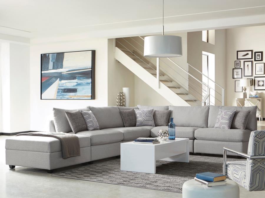 Cambria - Upholstered Modular Sectional Sofa - Simple Home Plus