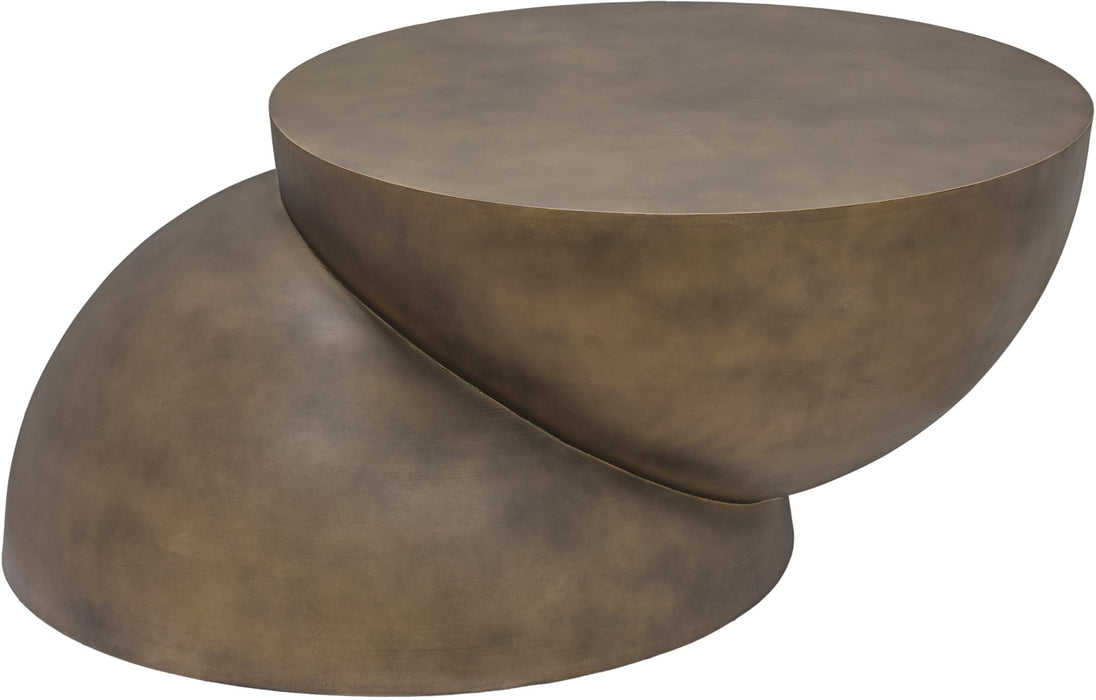 Boulder - Iron Coffee Table - Simple Home Plus