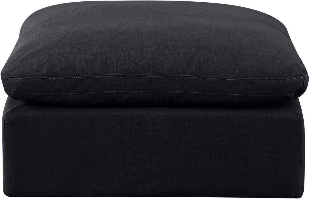 Indulge - Linen Ottoman