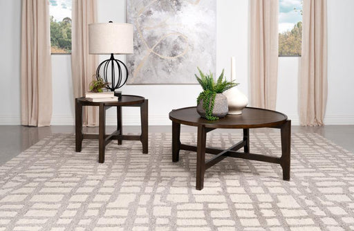 Cota - Solid Wood Coffee And End Table Set - Simple Home Plus