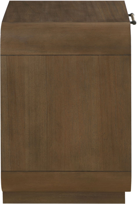 Windsor - Solid Wood Nightstand - Brown - Simple Home Plus