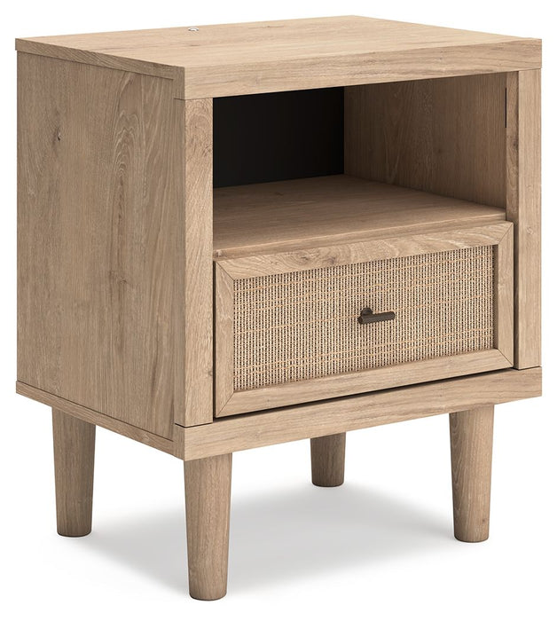 Cielden - Two-Tone - One Drawer Night Stand - Simple Home Plus