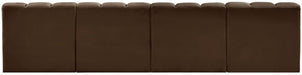Arc - Velvet 4 Seats Modular Sofa - Simple Home Plus