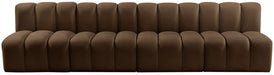 Arc - Velvet 4 Seats Modular Sofa - Simple Home Plus