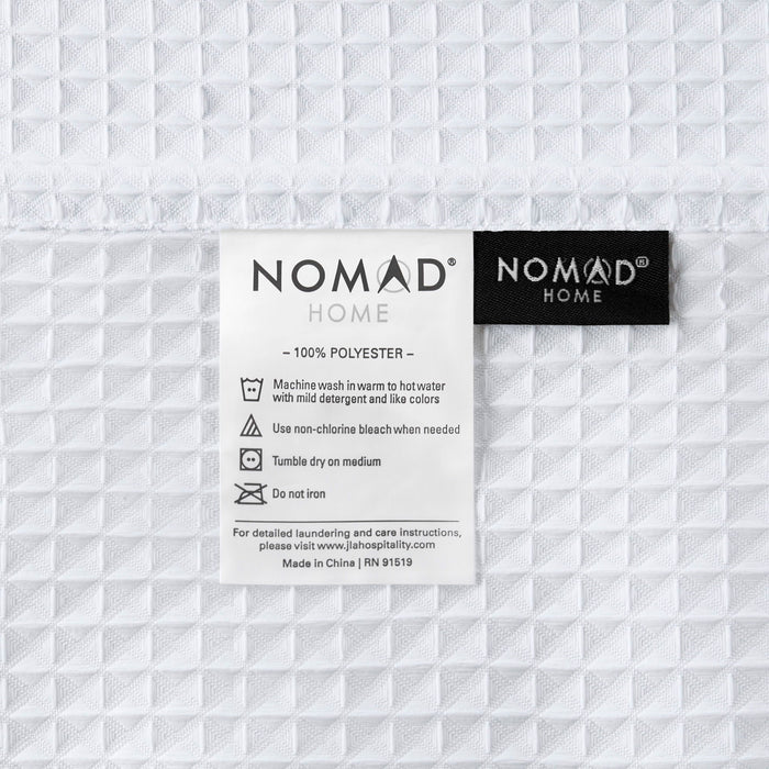 Plain Weave - Luxury Shower Curtain Waffle - White - Simple Home Plus