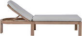 Newport - Water Resistant Fabric Upholstered Outdoor Patio Lounge Chair - Simple Home Plus