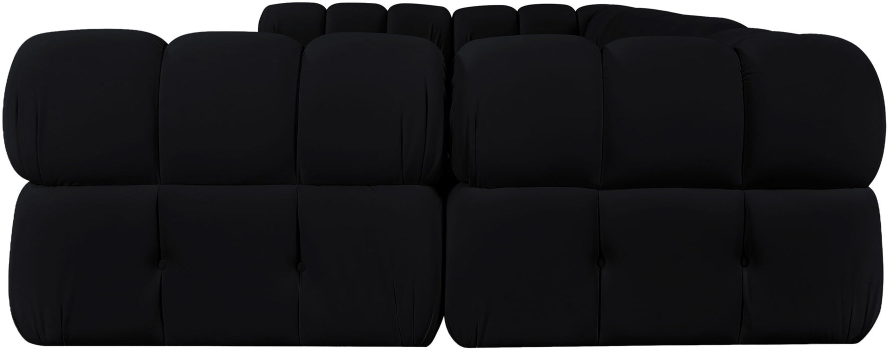 Orin - U-Shaped Velvet 6 Piece Modular Sectional