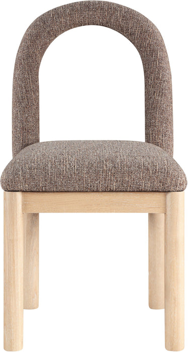Conrad - Linen Dining Chair With Natural Legs - Simple Home Plus