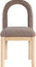 Conrad - Linen Dining Chair With Natural Legs - Simple Home Plus