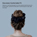Hyper-Silk - Plush Performance Scrunchie - Black - Simple Home Plus