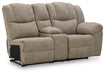 Pearce-Pike - RAF Reclining Loveseat With Console - Birch - Simple Home Plus